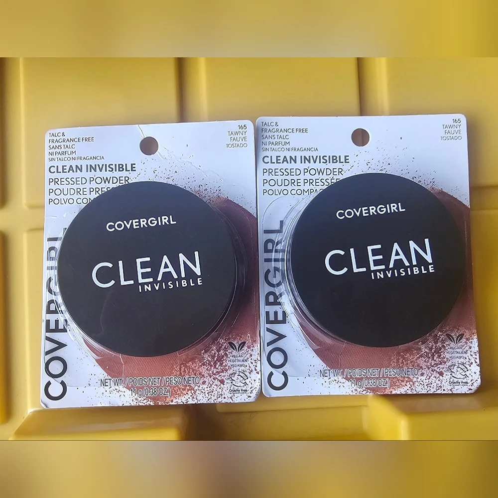 COVERGIRL Clean Invisible Powder Matte Finish 165 Tawny Fauve Tostado (2) NEW